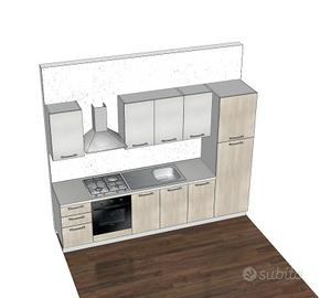 Top per cucine gia' forati max 240 cm