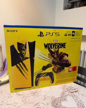 PLAYSTATION 5 LIMITED EDITION X WOLVERINE
