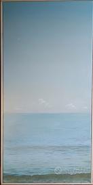 olio su tela "mare d'estate"  50X100 cm M. Mandarà