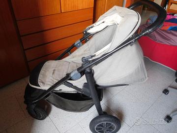 PASSEGGINO "JOJE" A RUOTE ALTE SFODERABILE