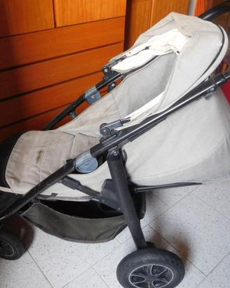 PASSEGGINO "JOJE" A RUOTE ALTE SFODERABILE