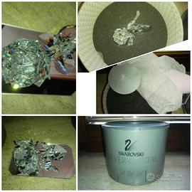 Rosa in cristallo di Swarovski