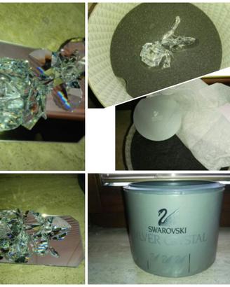 Rosa in cristallo di Swarovski