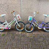 Bici bicicletta bambina ruota 16 rotelle