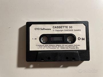 Commodore 64, cassette 50, CTO software. C64