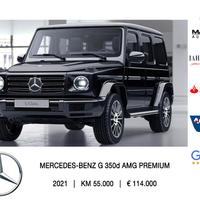 MERCEDES Classe G 350 d Premium Plus