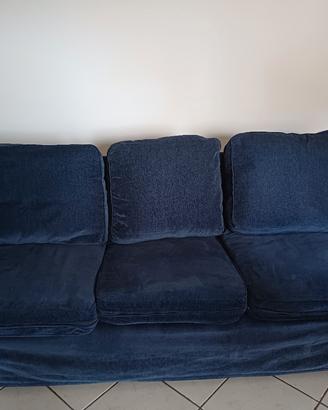 divano a tre posti 220×83 