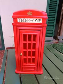 cabina telefonica vintage 