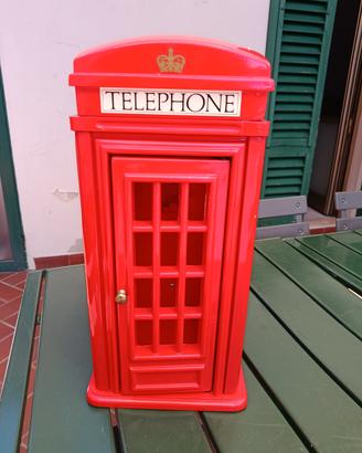 cabina telefonica vintage 