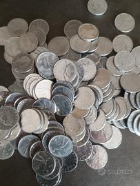 lotto 1 kg monete 50 lire x jukebox, videogiochi 