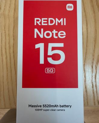 Cellulare smartphone Xiaomi Redmi Note 15 5G 256gn