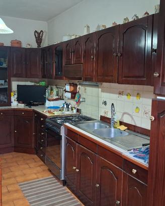 Cucina artigianale in legno