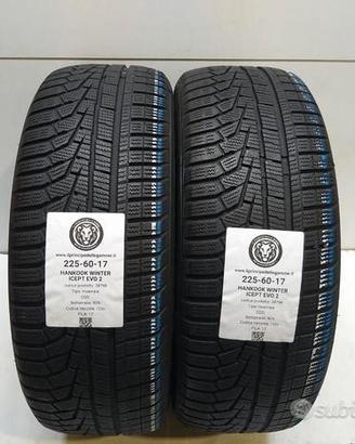 2 gomme 225 60 17 hankook a38798