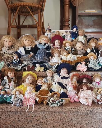 -Collezione Bambole in Porcellana -