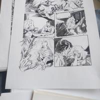 TAVOLE ORIGINALI FUMETTI BONELLI 