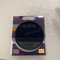 Filtro hoya nd4 72mm