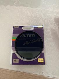 Filtro hoya nd4 72mm