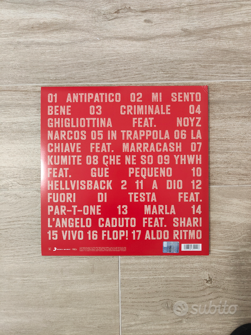 FLOP - Salmo doppio vinile bianco con poster autog - Musica e Film In  vendita a Lodi