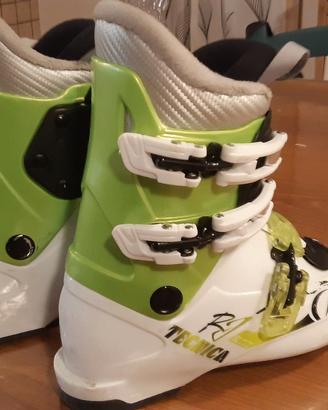 Scarponi sci bambino bambina Tecnica 20.5-21.5
