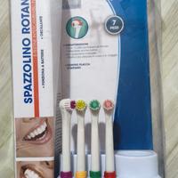 4 pz. testine ricambio fixmed spazzolino elettrico