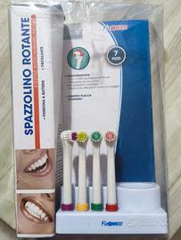 4 pz. testine ricambio fixmed spazzolino elettrico