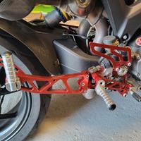 Pedane regolabili CNC Ducati Monster 696 796 1100