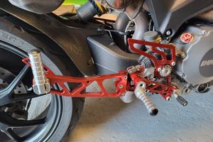Pedane regolabili CNC Ducati Monster 696 796 1100
