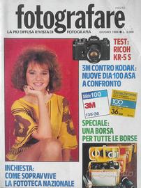 RIVISTA "FOTOGRAFARE" DI GIUGNO 1984.