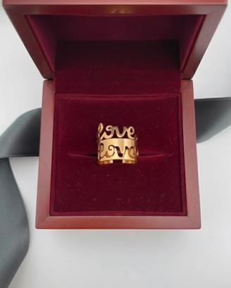 Coppia anelli LOVE stacackable abbinabili