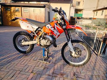 ktm 125 exc 2005 targato