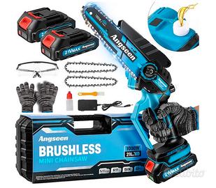 Mini Motosega a Batteria per Potatura con 1000W Mo