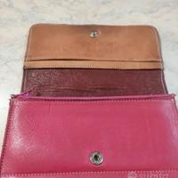 Portafoglio da donna in cuoio 