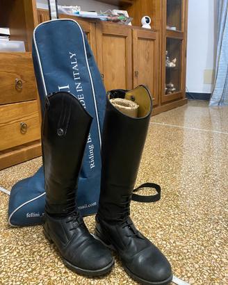 stivali equitazione QHT taglia 37