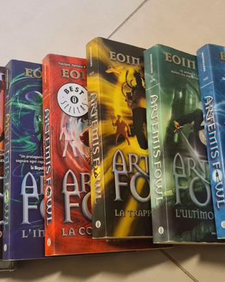 Lotto 7 libri Artemis Flow Eoin Colfer