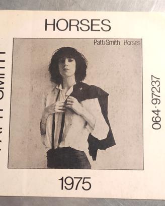 Tre adesivi originali anni '70 - Patti Smith