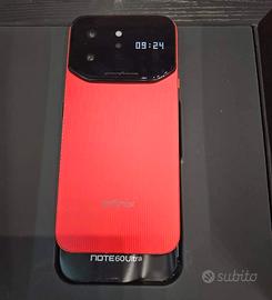 infinix note 60 Ultra Red Pininfarina 