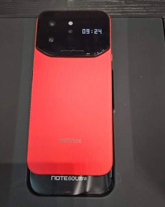 infinix note 60 Ultra Red Pininfarina 