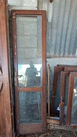 finestre e portafinestra usate in legno 