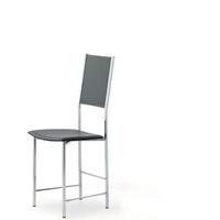 SEDIE IN PELLE NERA - CATTELAN