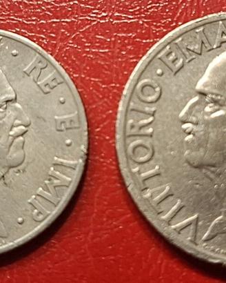 Lotto di 2 monete rare 