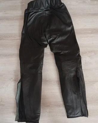 Giacca + pantalone moto Dainese donna nero pelle