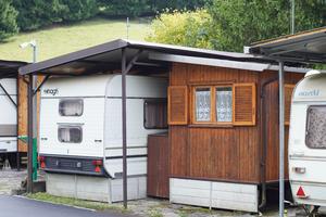 Roulotte Elnagh + Casa mobile in legno