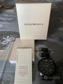 Orologio armani uomo 41mm ceramica