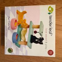 2 set di giochi di legno