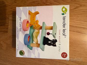 2 set di giochi di legno