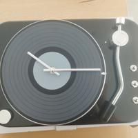 Orologio da parete giradischi