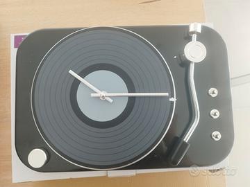 Orologio da parete giradischi