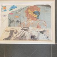 Stupendo manifesto litografico