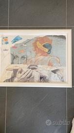 Stupendo manifesto litografico