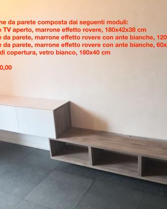 IKEA mobile TV, armadi guardaroba scrivania